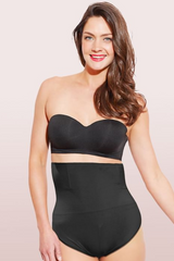 ENAMOR-BRO8 Black HIGH WAIST SLIMMER BODY SHAPEWEAR