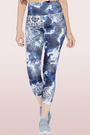 ENAMOR-E040 Skin Aop HUGGED LEGGING | DRY FIT PRINTED LEGGINGS