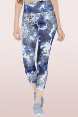 ENAMOR-E040 Skin Aop HUGGED LEGGING | DRY FIT PRINTED LEGGINGS