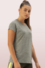 SHORT SLEEVE RAGLAN SCOOP NECK TEE
