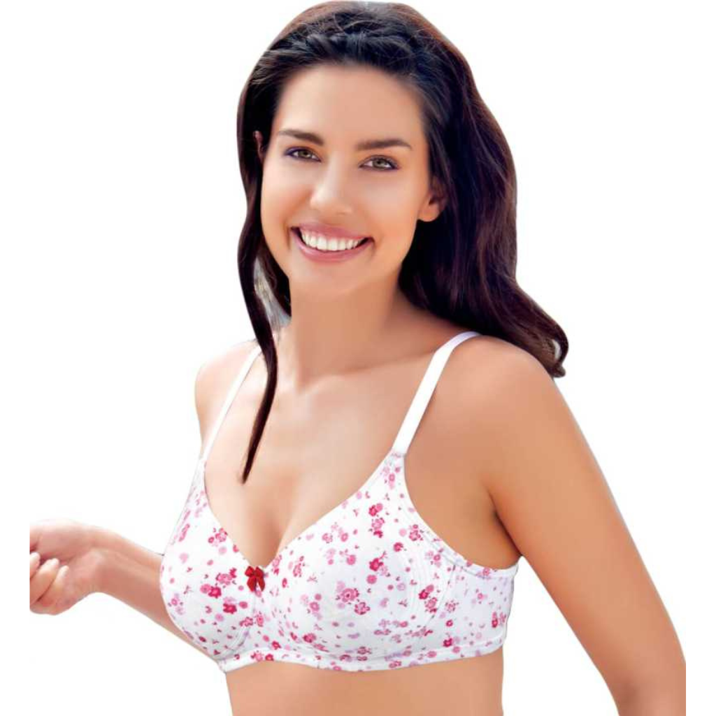 Enamor-A074 Side Support Shaper Classics Bra - Non-Padded Wirefree High Coverage