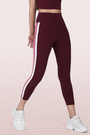 Enamor-EB40 Dark Plum ATHLEISURE HUGGED LEGGING