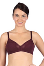 TRIUMPH-20I319 Purple EG Doreen Wireless Non-Padded Full Coverage Support Big-Cup Classics Bra