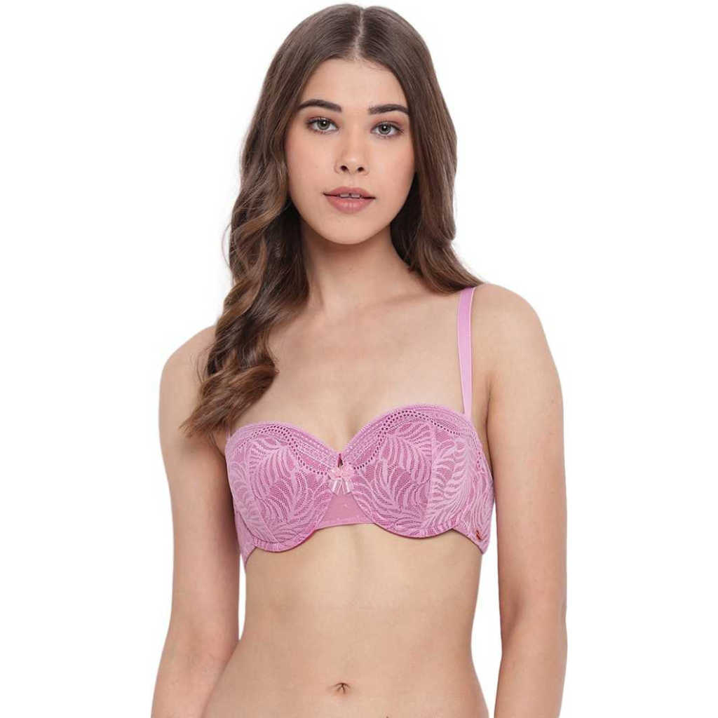 Enamor-F044  Multiway Bra With Detachable Straps - Padded, Wired & Medium Coverage