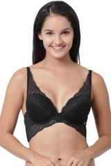 Cleavage Enhancer Plunge Push-Up Bra
