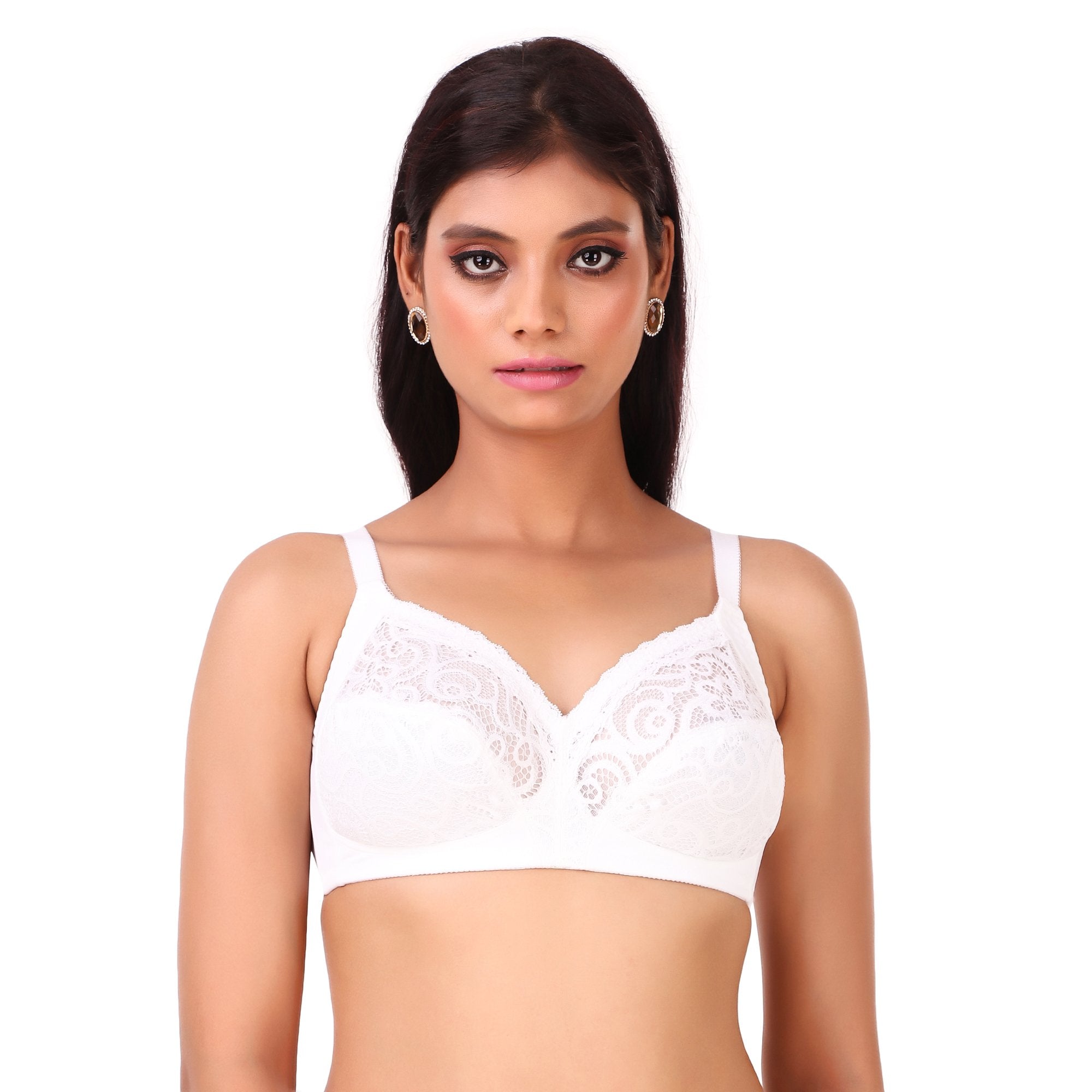 TRIUMPH-203I949 Delicate Doreen Wireless Non Padded Maximum Comfort Big-Cup Everyday Bra