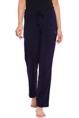 ENAMOR-E014 Navy ESSENTIALS COTTON LOUNGE PANTS