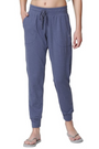 ENAMOR-E066 Smokey Blue ESSENTIALS COTTON LOUNGE JOGGER