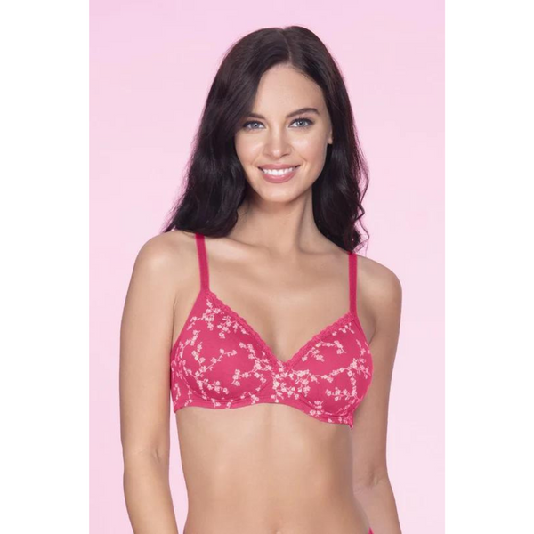 AMANTE BRA -BRA10202 AZALEA ECRU PR Cotton Casuals Non-Wired T-Shirt Bra