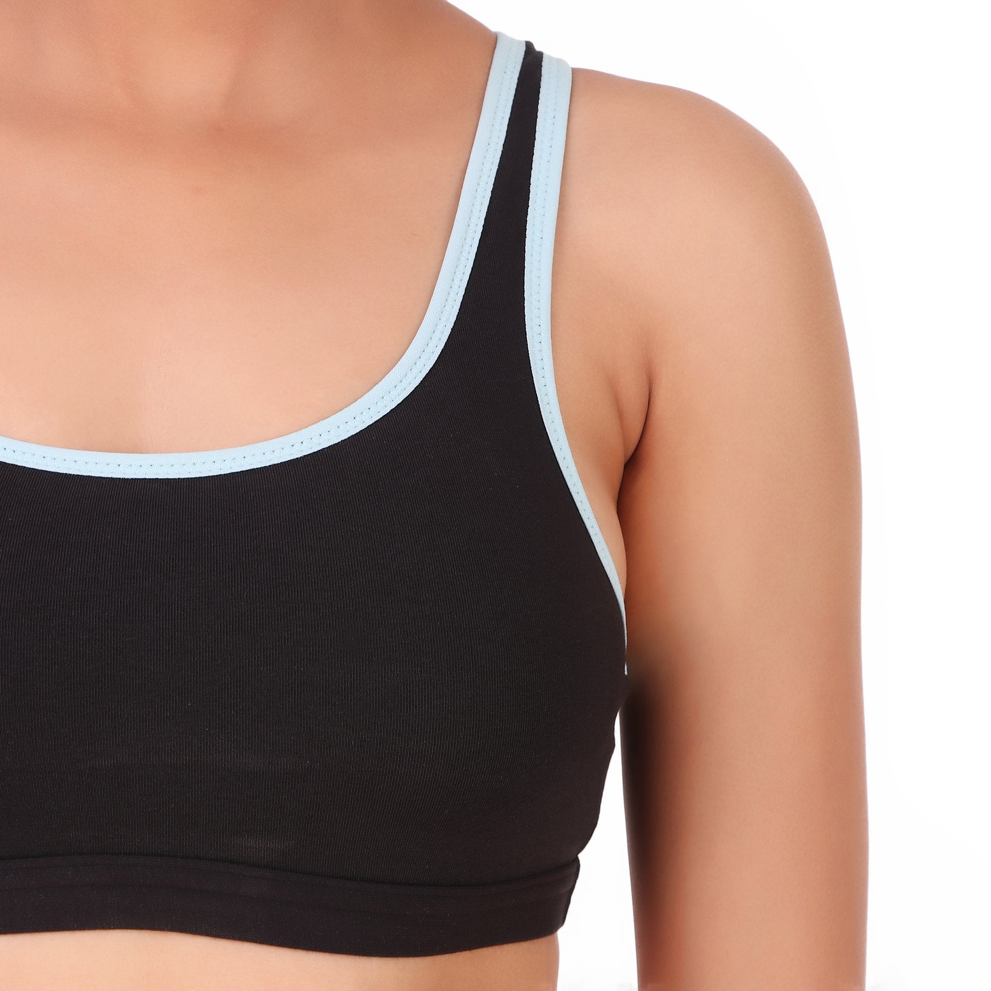 TRIUMPH-300I356 Beginner Bra  Top Wireless Non Padded Full Coverage and Medium Support Cotton Bra