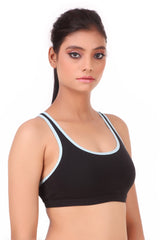 TRIUMPH-300I356 Beginner Bra  Top Wireless Non Padded Full Coverage and Medium Support Cotton Bra