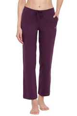 ENAMOR-E014 Forest Berry ESSENTIALS COTTON LOUNGE PANTS