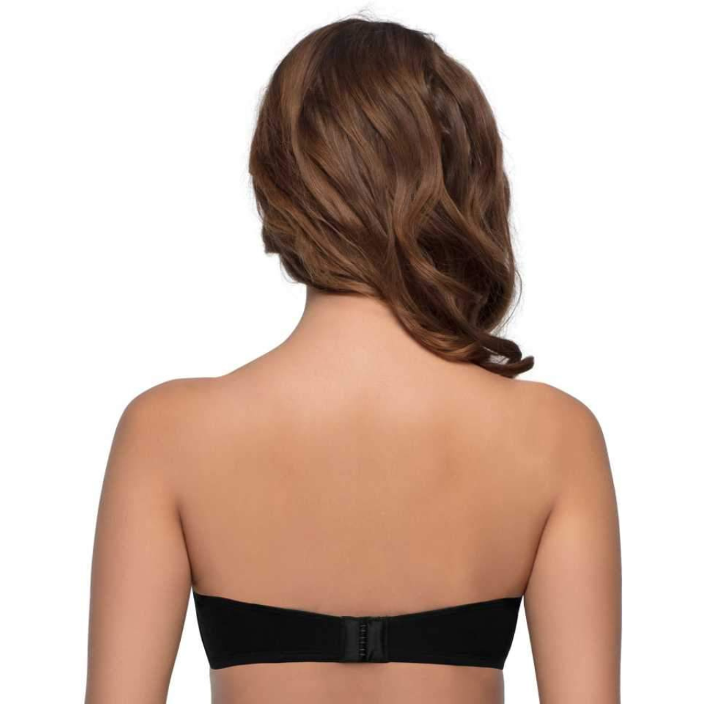 Enamor-A019 Perfect Shaping Wirefree Cotton Strapless Bra Non-Padded Full Coverage
