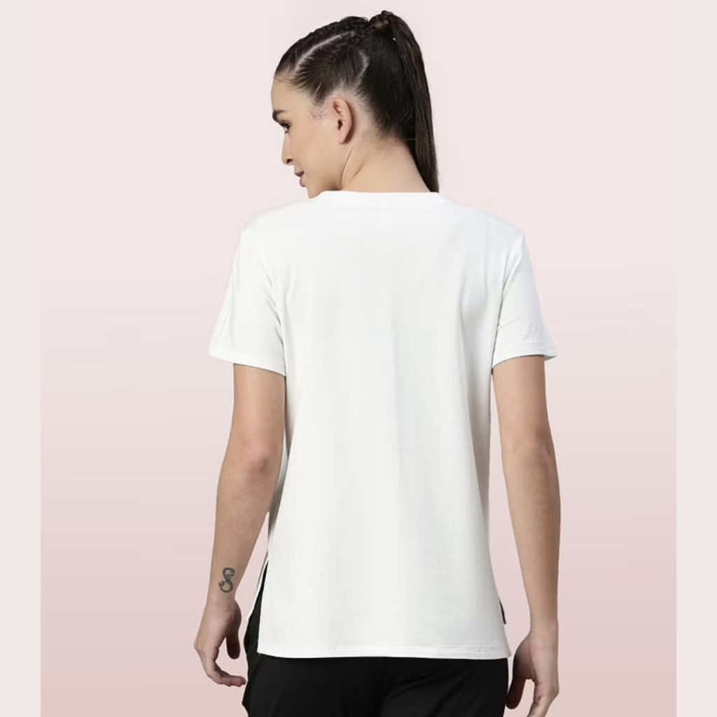ENAMOR-A301 ACTIVE COTTON TEE | SHORT SLEEVE ANTI-ODOUR COTTON TEE WITH GRAPHIC