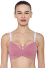 TRIUMPH-110I538 Comfort 161 Padded Non Wired Everyday Invisible Cotton T-Shirt Bra