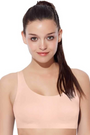 Enamor-SB06 Pearl Low Impact Cotton Sports Bra Non-Padded & Wirefree
