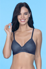AMANTE-BRA24302 Lace Essentials Padded Non-Wired Bra