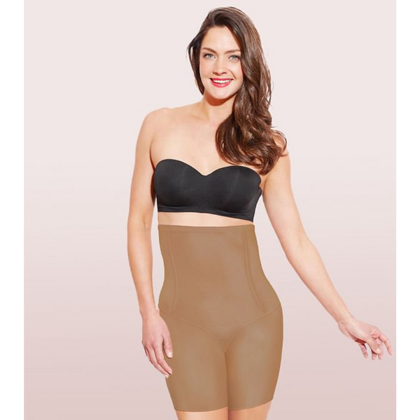 ENAMOR-TS04 Buff HIGH WAIST THIGH SLIMMER - HIGH COMPRESSION