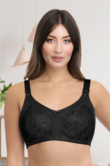 AMANTE BRA -BRA81901 Magic Support Non-padded Non-wired Lace  Bra