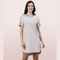 COTTON SLOUNGE MINI DRESS