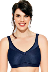 Enamor-FB12 Eclipse Smooth Super Lift Full Support Minimizer Bra - Non-Padded Wirefree Full Coverage