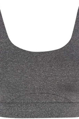 Enamor-SB18 Grey Melange Convertible Back High Impact Bra - Padded - Wirefree