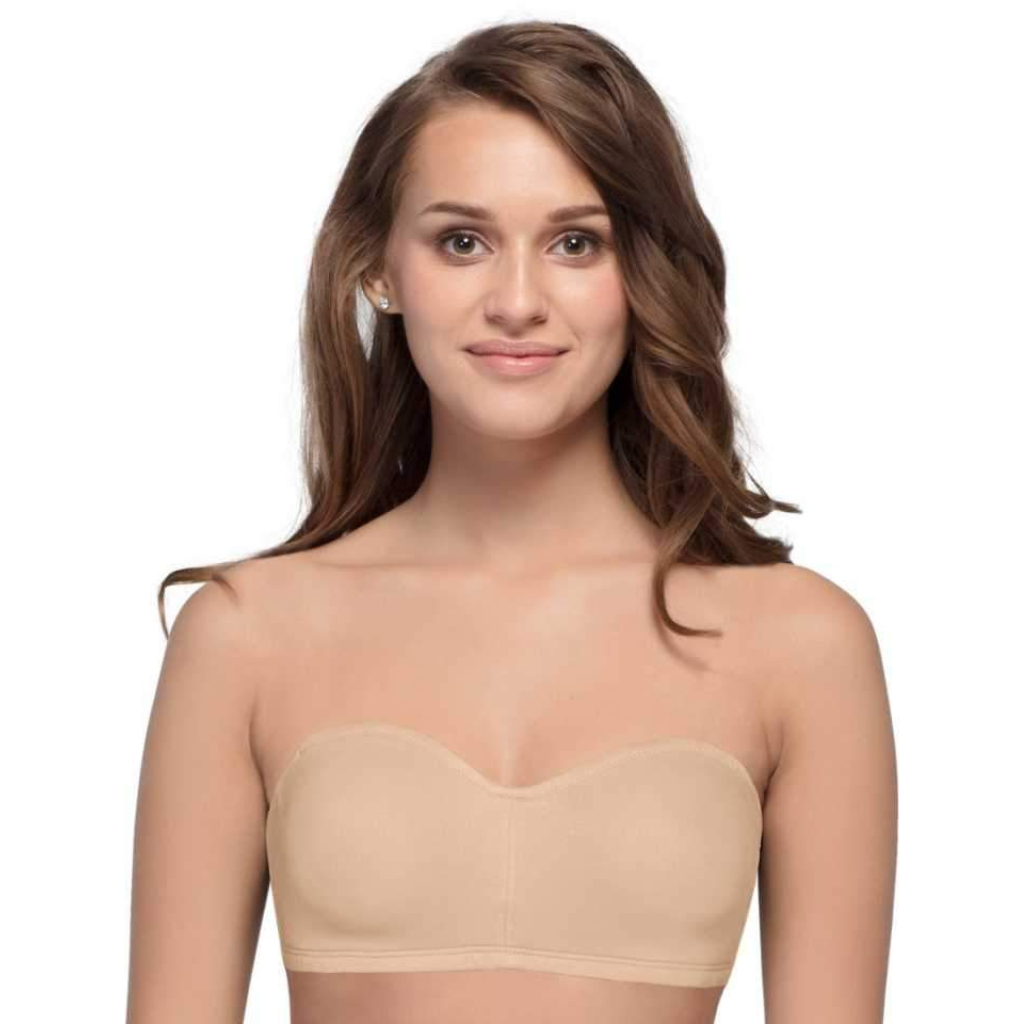 Buy Non-Padded Wirefree Full Coverage Strapless Tube Bra With