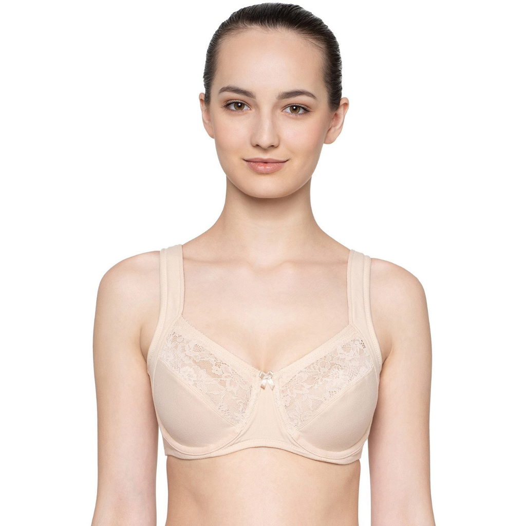 TRIUMPH-220I141 Form & Beauty Non Padded Wired Lace Mature Bra