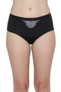 TRIUMPH-756I352 Aqua Lantern Modern Full Coverage Hipster Brief -BLACK