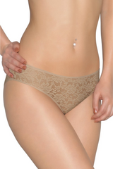 Sesame AMANTE-PAN10305 Floral Romance Lace Bikini Panty