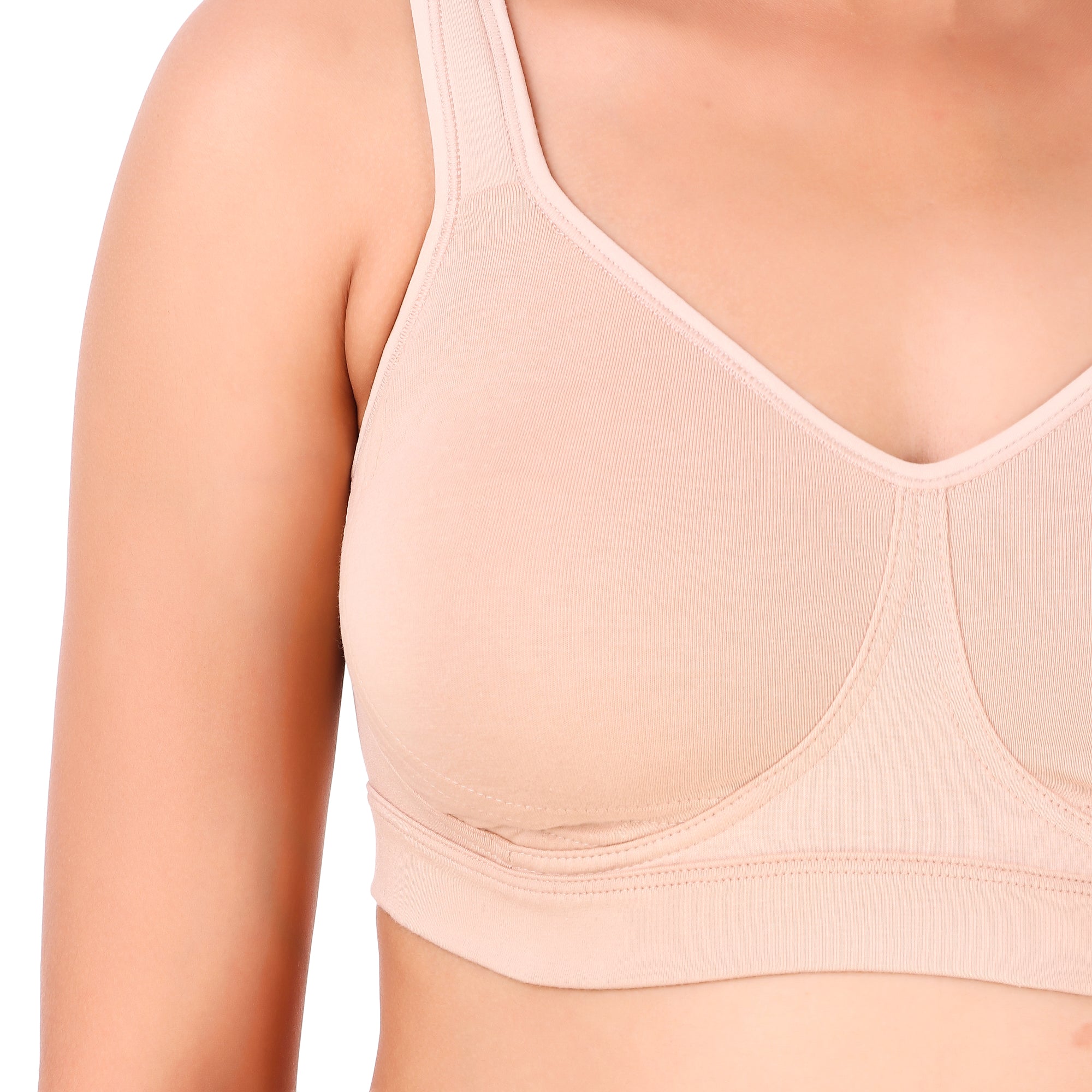 Enamor A142 Full Support Stretch Cotton Everyday Bra Non-Padded, Wirefree &  Full Coverage in Surat at best price by A One Perfume & Novelty - Justdial