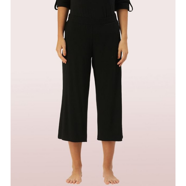 ENAMOR-E064 SHOP IN CULOTTE | CROP LENGTH CULOTTE WITH SMART SIDE SLITS