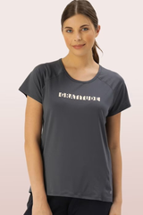 RAGLAN SLEEVE SCOOP NECK TEE