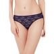 Neon Pink-Ink AMANTE-PAN10305 Floral Romance Lace Bikini Panty