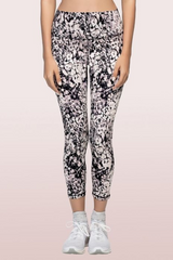 ENAMOR-E040 Viper Print HUGGED LEGGING | DRY FIT PRINTED LEGGINGS