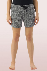 ENAMOR-E062 Square Disty BASIC SHORTS | MID-THIGH LENGTH JERSEY SHORTS WITH POCKETS