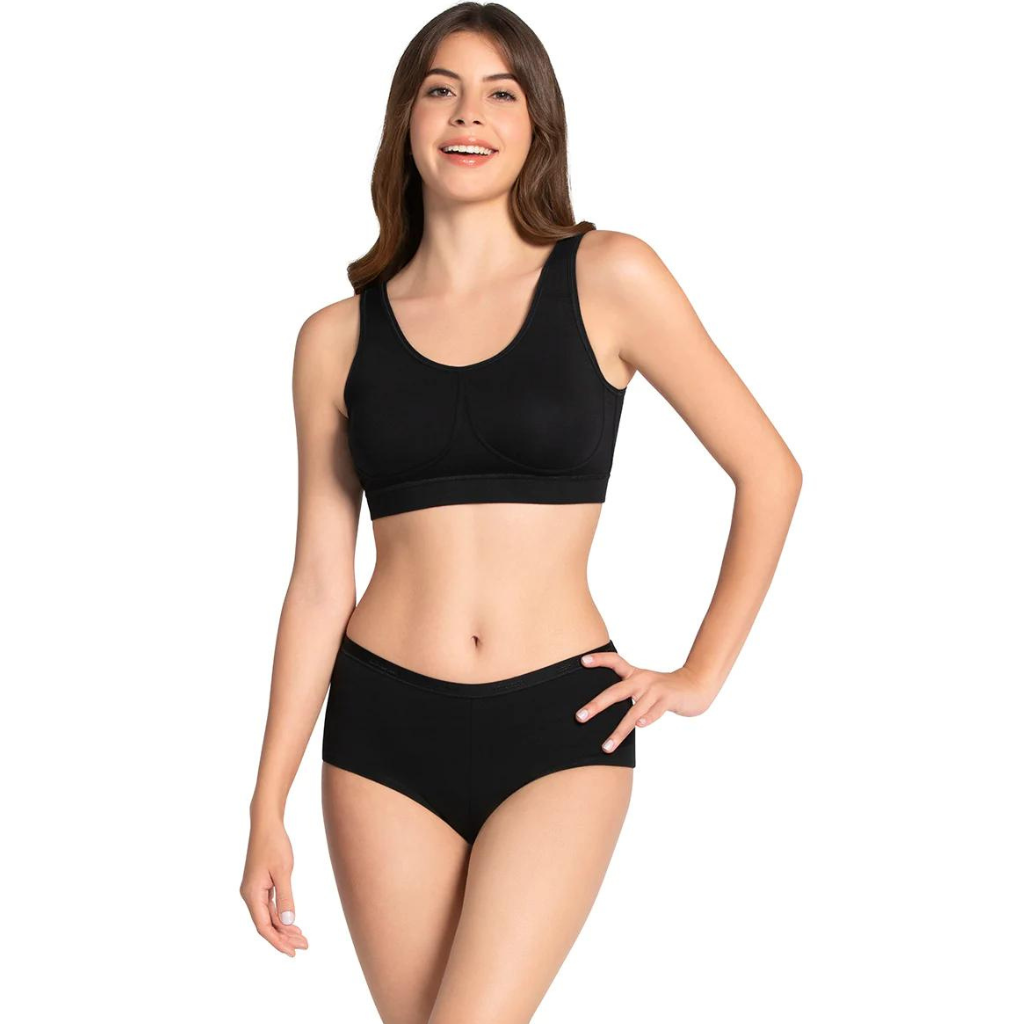 AMANTE BRA78901 All Day at Home Black Bra