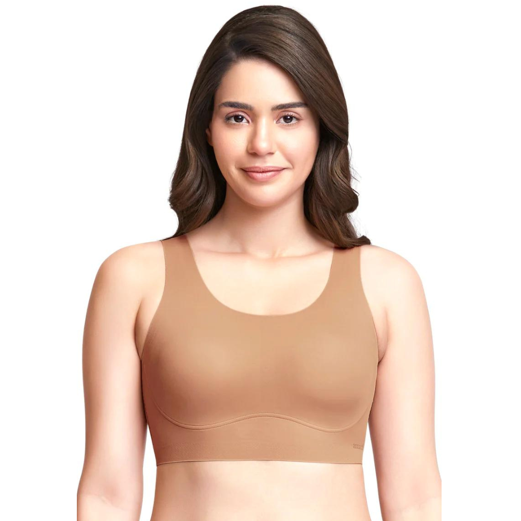 Macaroon AMANTE BRA83501 Skins Support Scoop Neck Bra