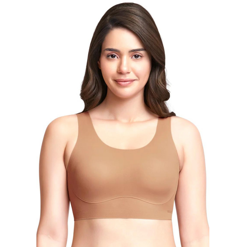 Macaroon AMANTE BRA83501 Skins Support Scoop Neck Bra