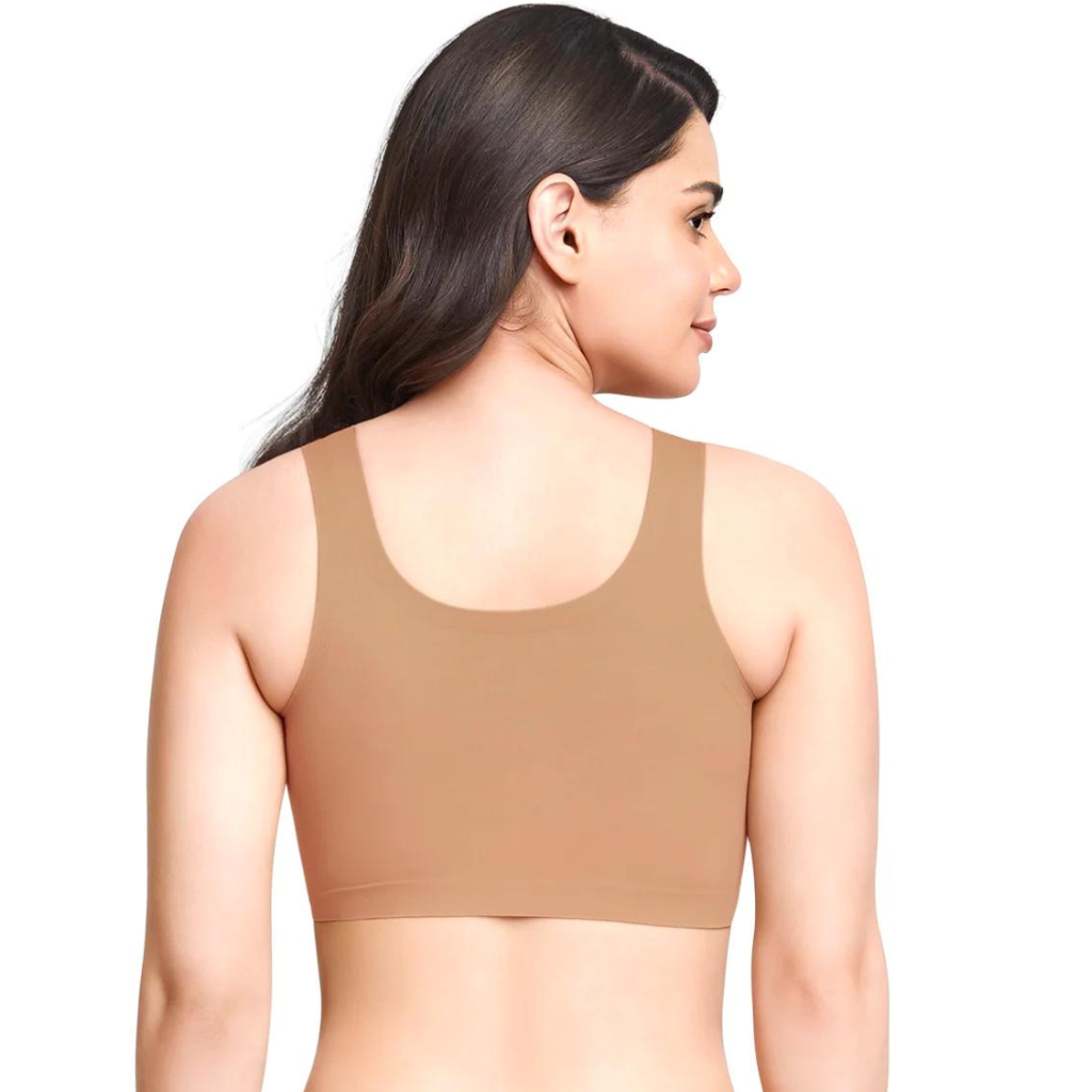 Macaroon AMANTE BRA83501 Skins Support Scoop Neck Bra