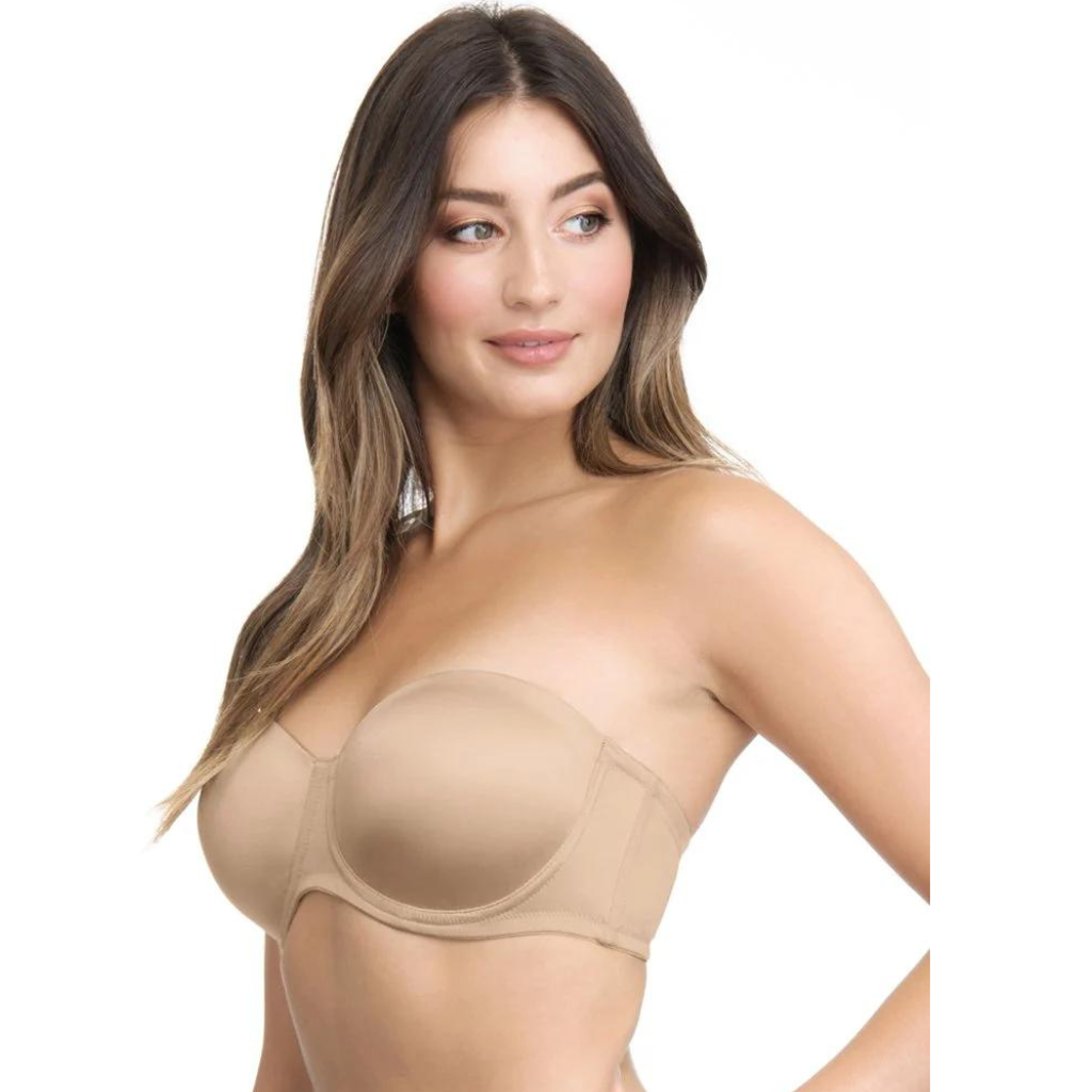 Women's Push Up Strapless Thick Padded Convertible Multiway Bra