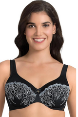 AMANTE BRA -F0010 Ultimo Deco Floral Non-Padded Wired Full Cover  Bra