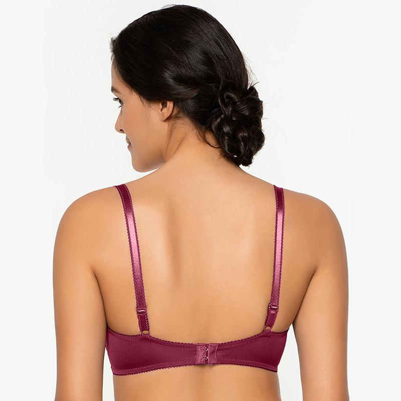 WACOAL-IAT155 MYSTIQUE LACY PADDED NON WIRE BRA