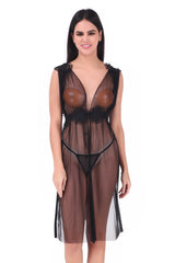 AXTZH-XNTSNETDK001 Illusion Nude Power Net Nighty