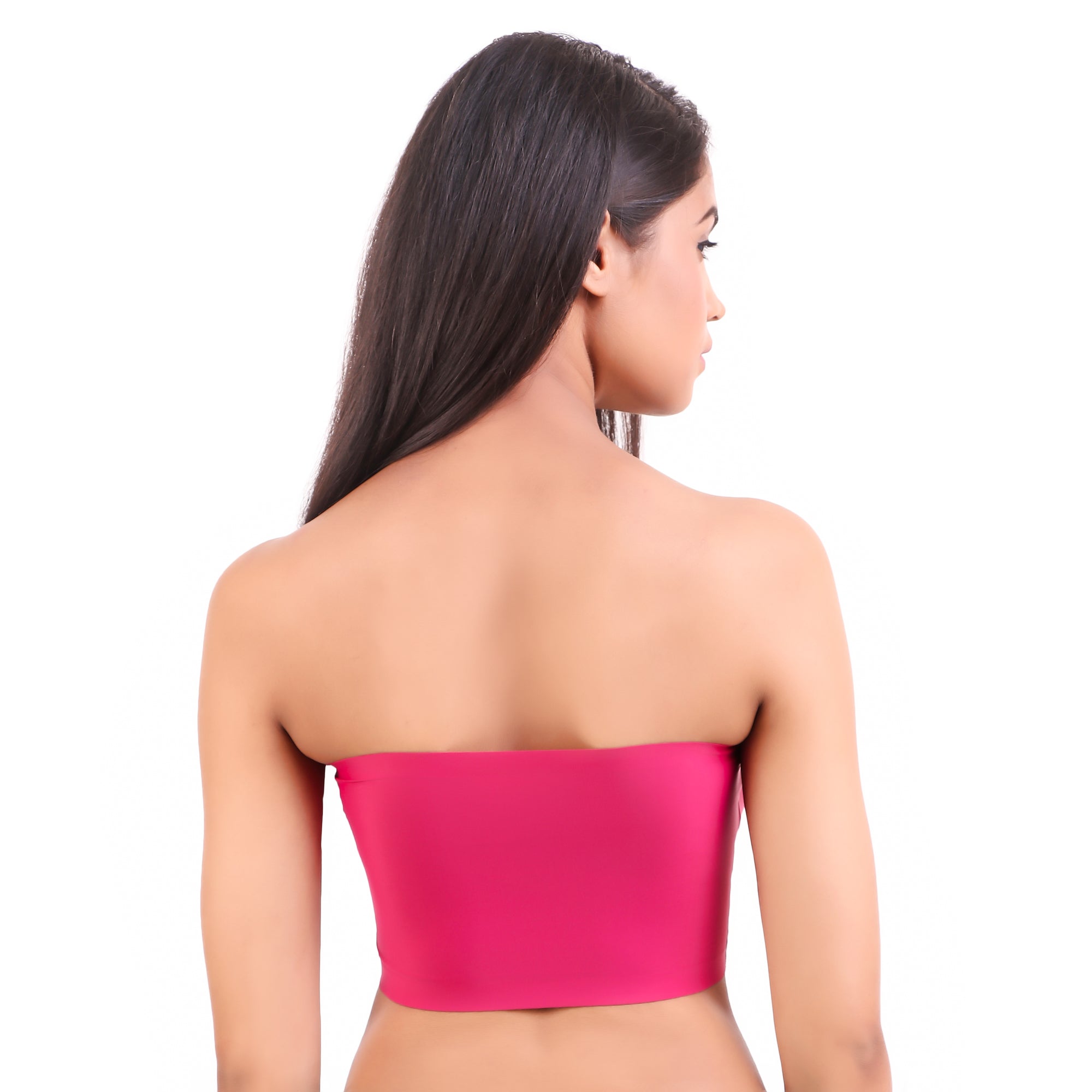 AXTZH-XTUBE006  Sexy Lady Seamless Solid Underwear Stretch Boob Tube Top Women Strapless Bandeau wrapped chest Bra