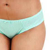 AXTZH-XBRA031 Green Light push up bra & bikini cut panty set