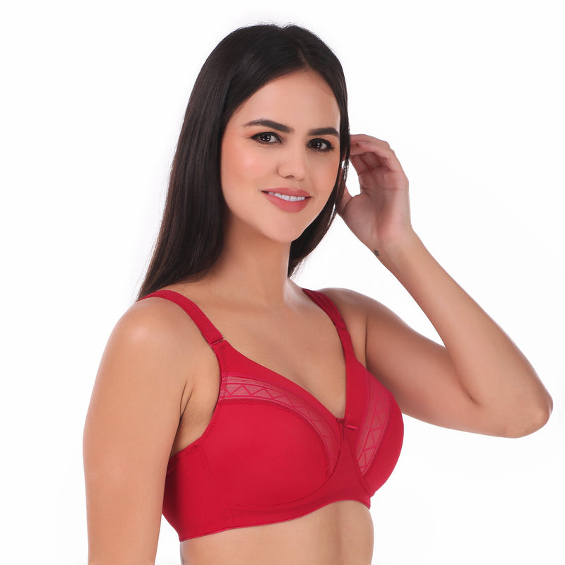 TRIUMPH-110I588 Zigzag Spotlight Padded Wireless Seamless T-shirt Bra