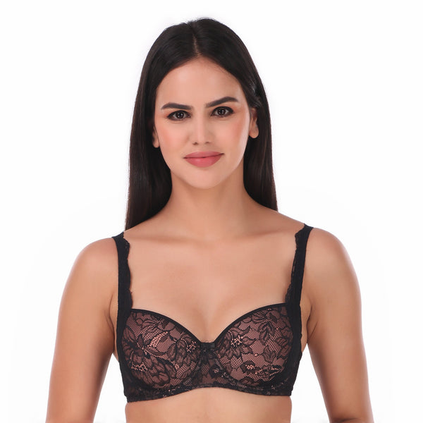 TRIUMPH-123I281 T-Shirt Bra,Satin Edge Padded Wired Bra
