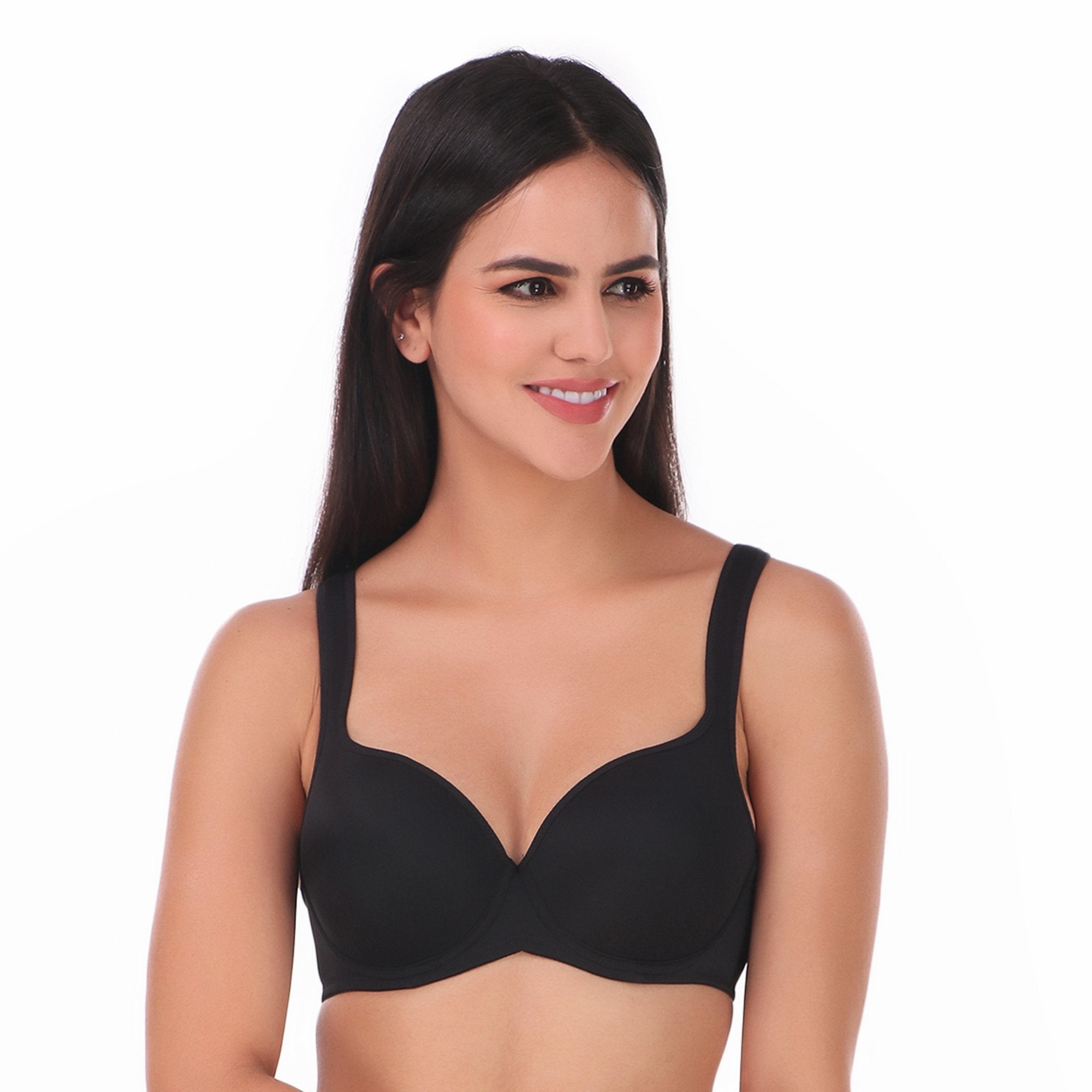 Buy Triumph Beauty Full Lacy Under Wired Seamless T-Shirt Bra for Women  Online @ Tata CLiQ