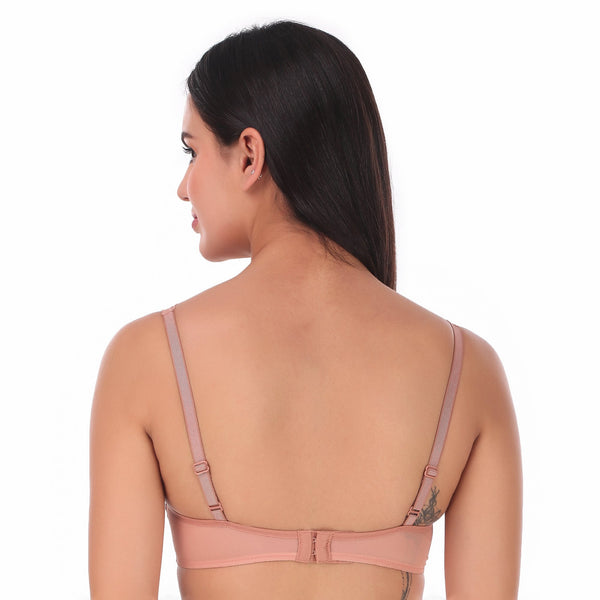 TRIUMPH-123I281 T-Shirt Bra,Satin Edge Padded Wired Bra